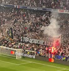 Striscione PSG Palestina